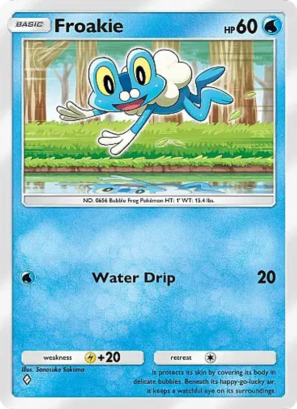 Froakie - Mega Rising Pokemon Card