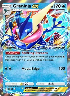 Greninja ex - Mega Rising