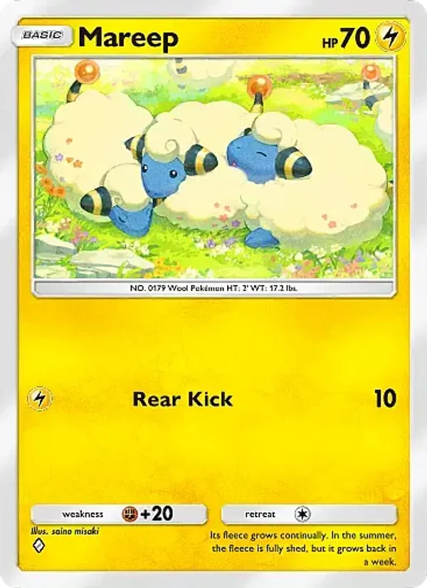 Mareep - Mega Rising Pokemon Card