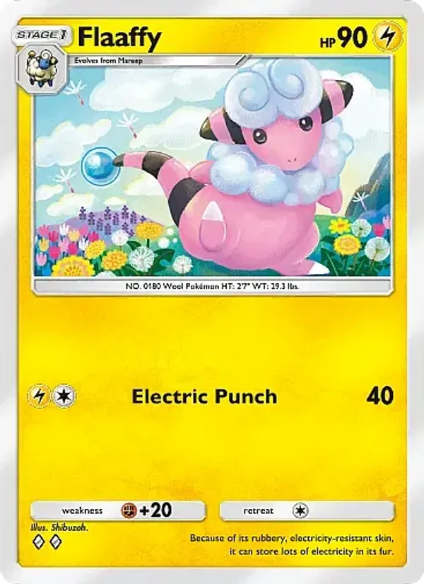 Flaaffy - Mega Rising Pokemon Card