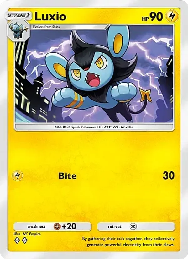 Luxio - Mega Rising Pokemon Card