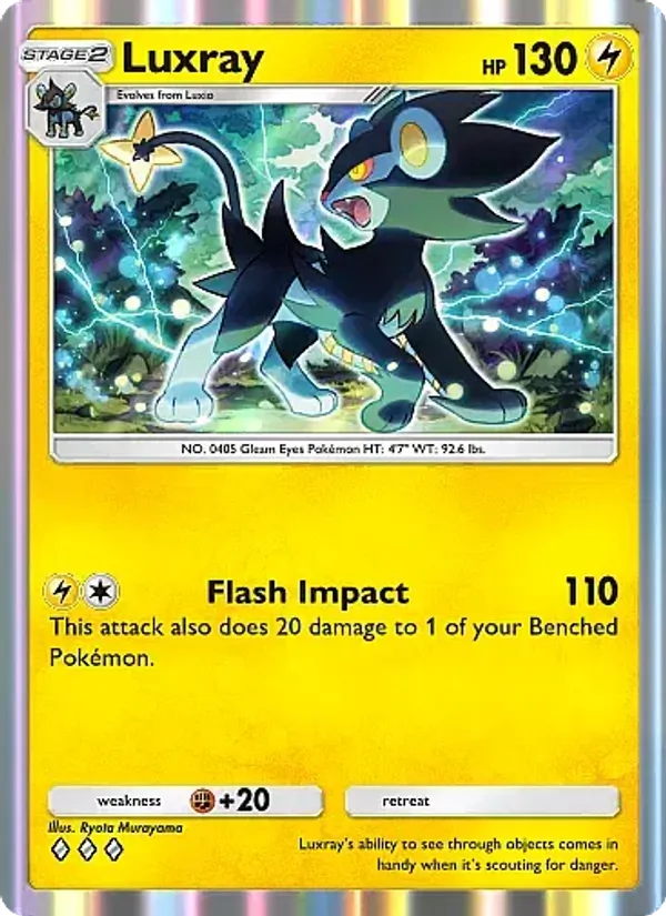 Luxray - Mega Rising Pokemon Card