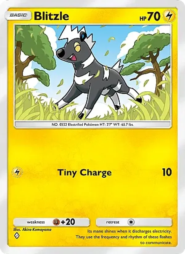 Blitzle - Mega Rising Pokemon Card
