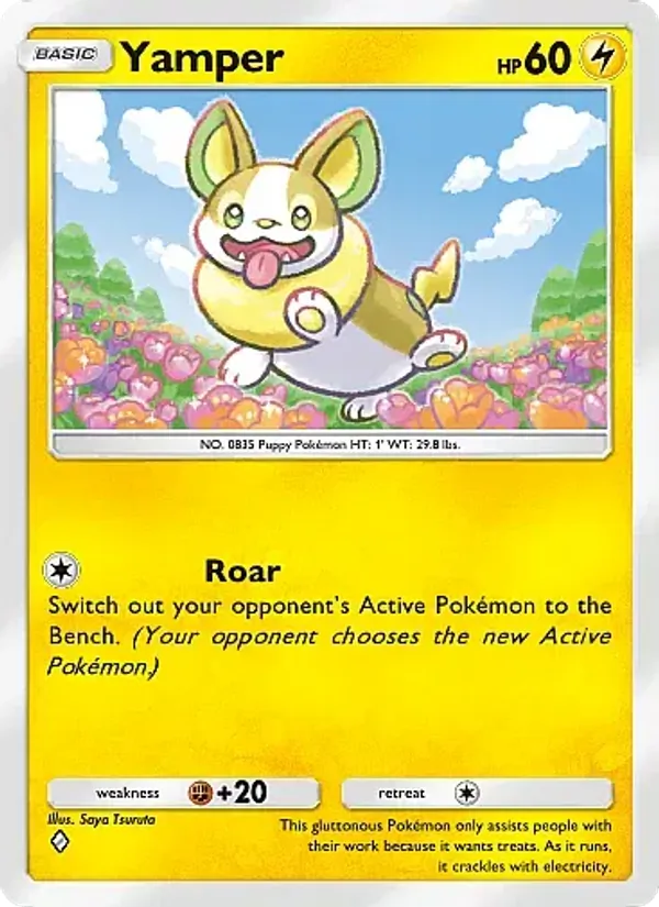Yamper - Mega Rising Pokemon Card