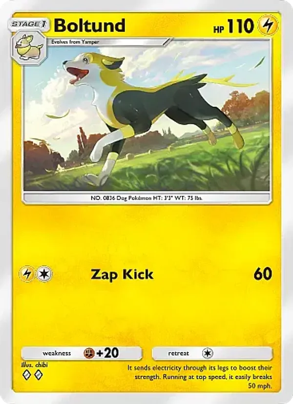 Boltund - Mega Rising Pokemon Card