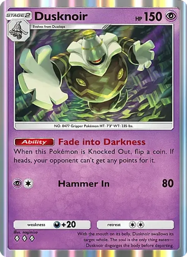 Dusknoir - Mega Rising Pokemon Card