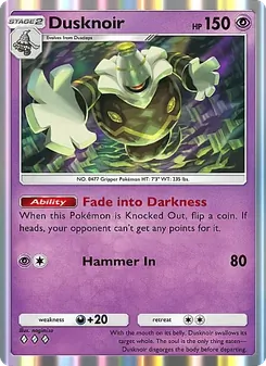 Dusknoir - Mega Rising