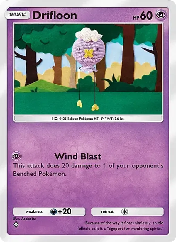 Drifloon - Mega Rising Pokemon Card