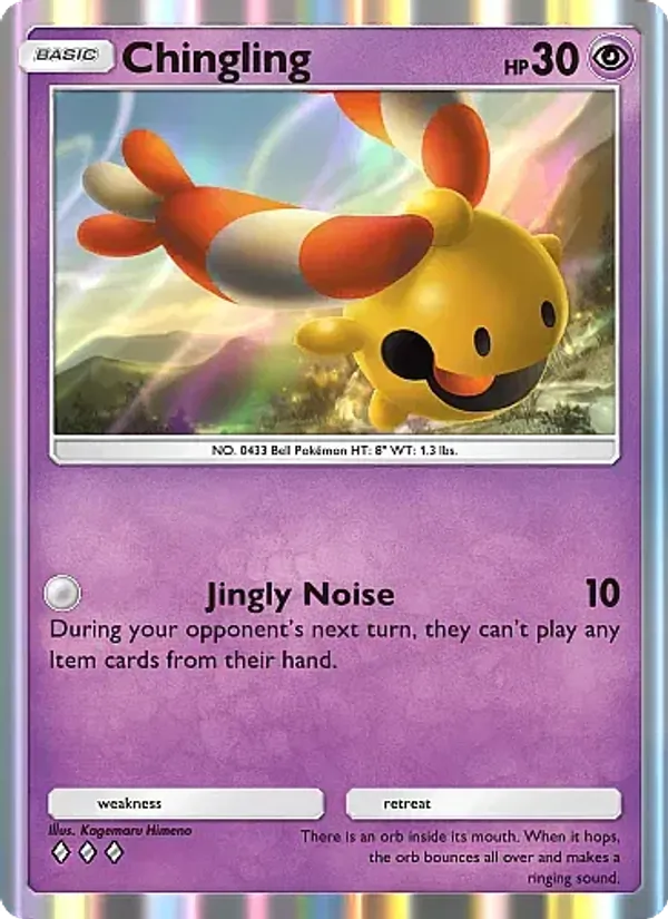 Chingling - Mega Rising Pokemon Card