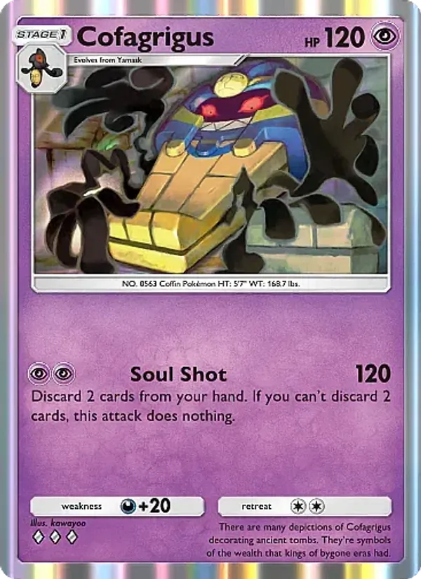 Cofagrigus - Mega Rising Pokemon Card