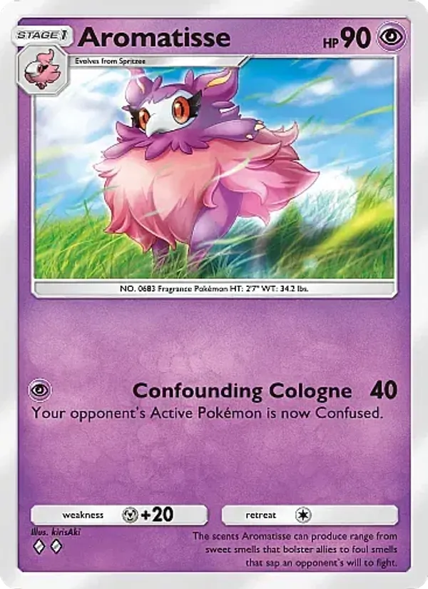 Aromatisse - Mega Rising Pokemon Card