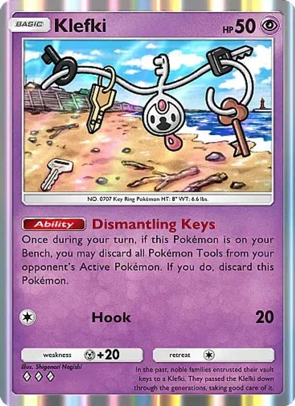 Klefki - Mega Rising Pokemon Card