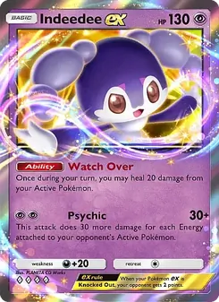 Indeedee ex - Mega Rising