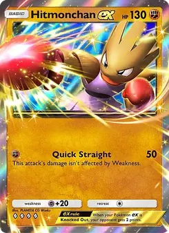 Hitmonchan ex - Mega Rising