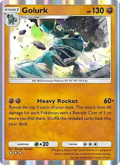 Golurk - Mega Rising