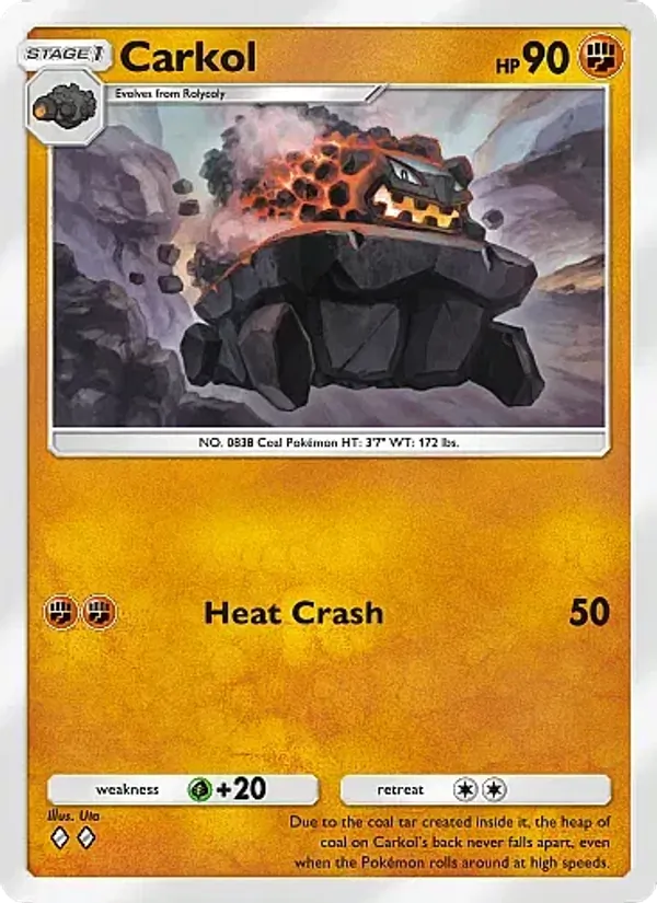 Carkol - Mega Rising Pokemon Card