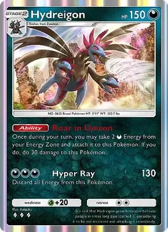 Hydreigon - Mega Rising