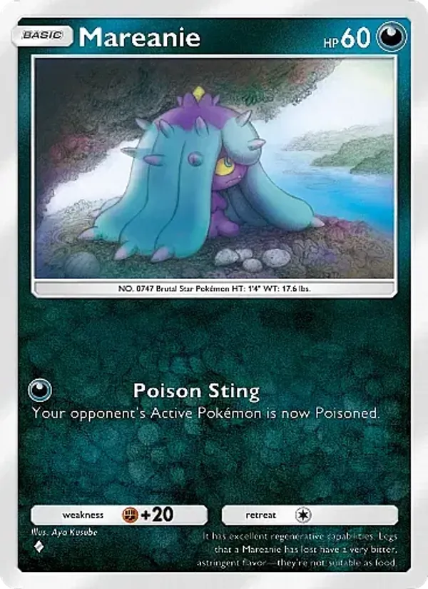 Mareanie - Mega Rising Pokemon Card