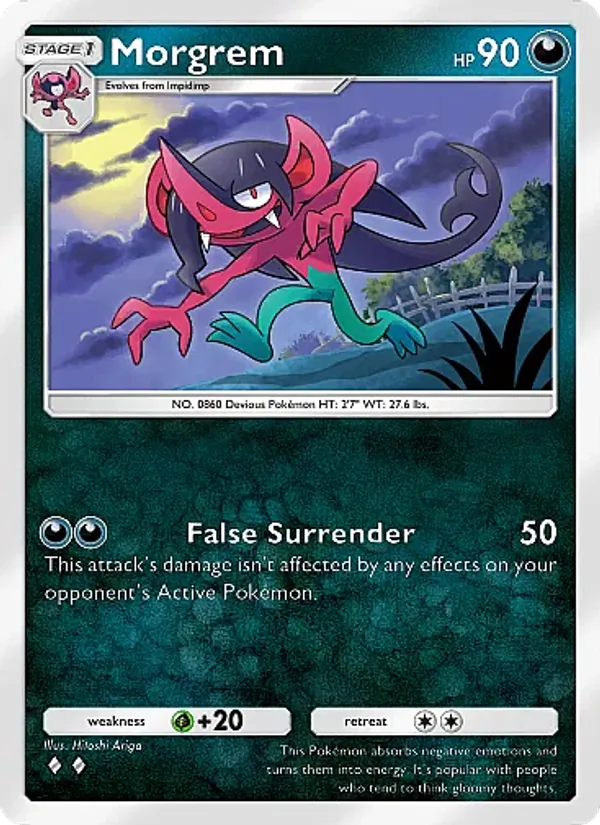 Morgrem - Mega Rising Pokemon Card