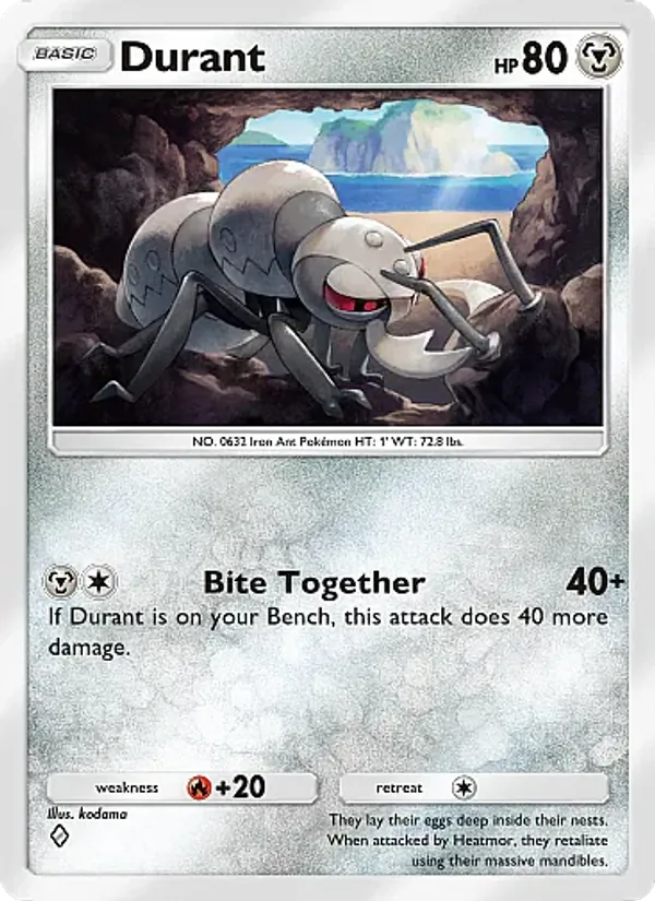 Durant - Mega Rising Pokemon Card