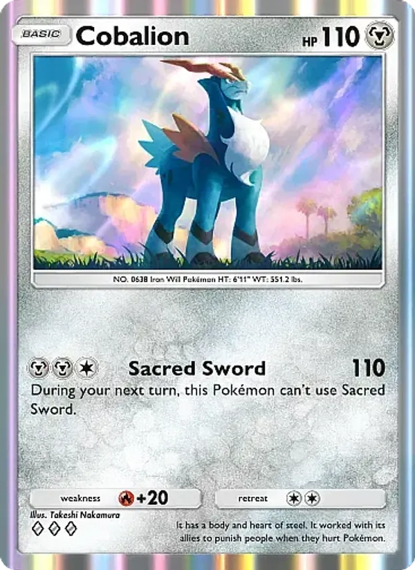 Cobalion - Mega Rising Pokemon Card