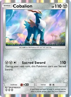 Cobalion - Mega Rising