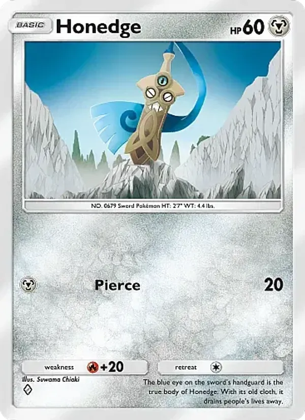 Honedge - Mega Rising Pokemon Card