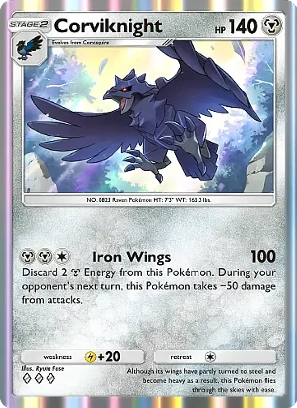 Corviknight - Mega Rising Pokemon Card