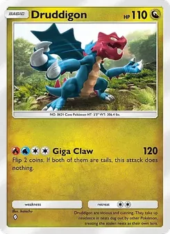Druddigon - Mega Rising