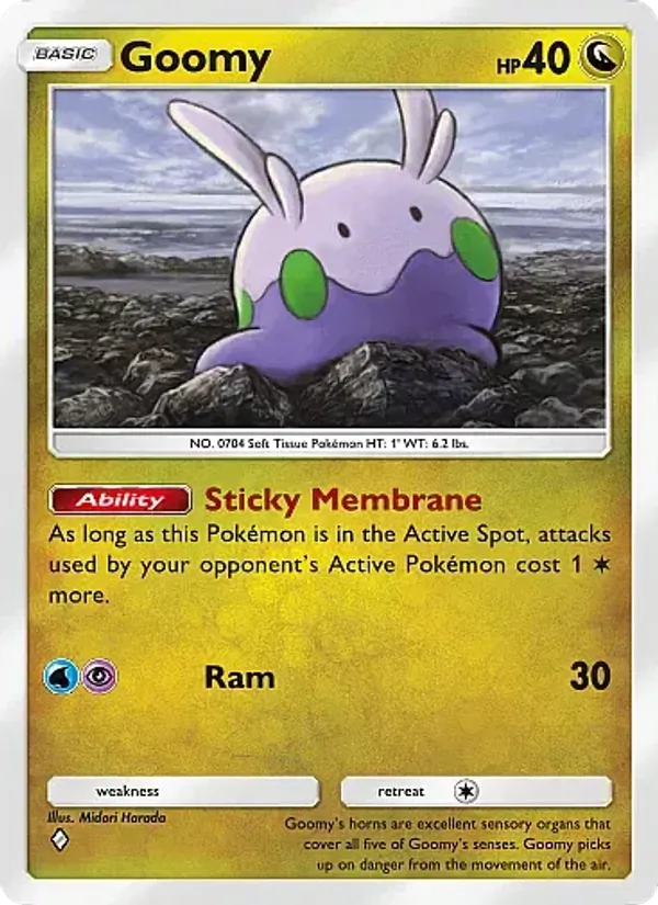 Goomy - Mega Rising Pokemon Card