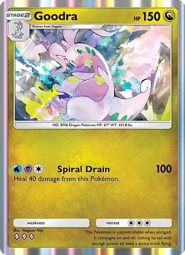 Goodra - Mega Rising Pokemon Card