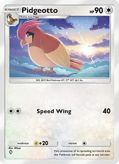 Pidgeotto - Mega Rising