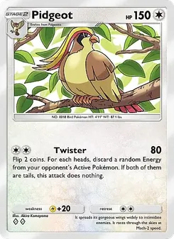 Pidgeot - Mega Rising