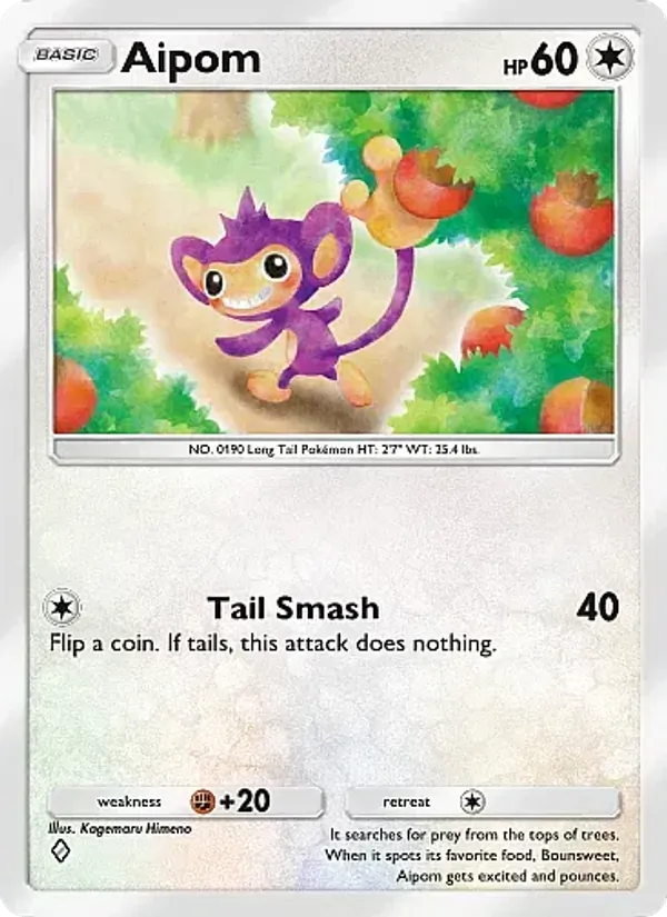 Aipom - Mega Rising Pokemon Card