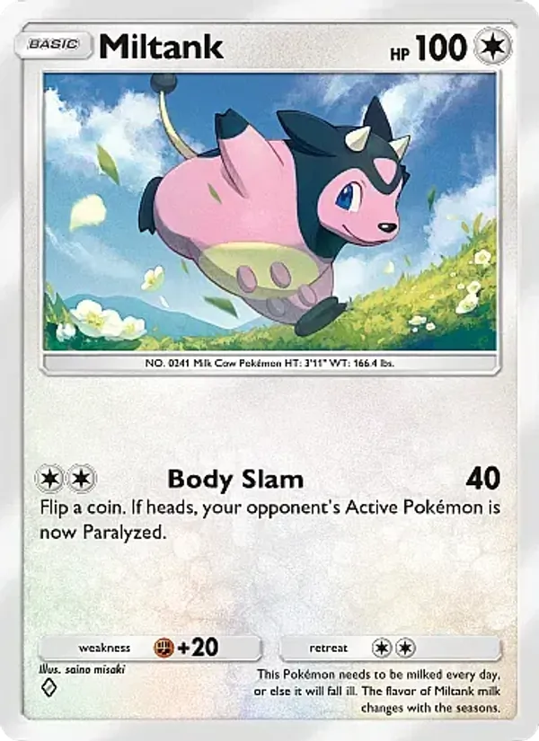 Miltank - Mega Rising Pokemon Card