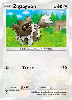 Zigzagoon - Mega Rising