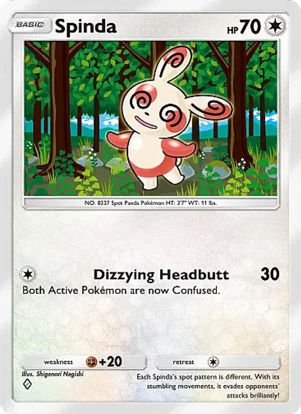 Spinda - Mega Rising Pokemon Card