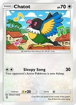 Chatot - Mega Rising