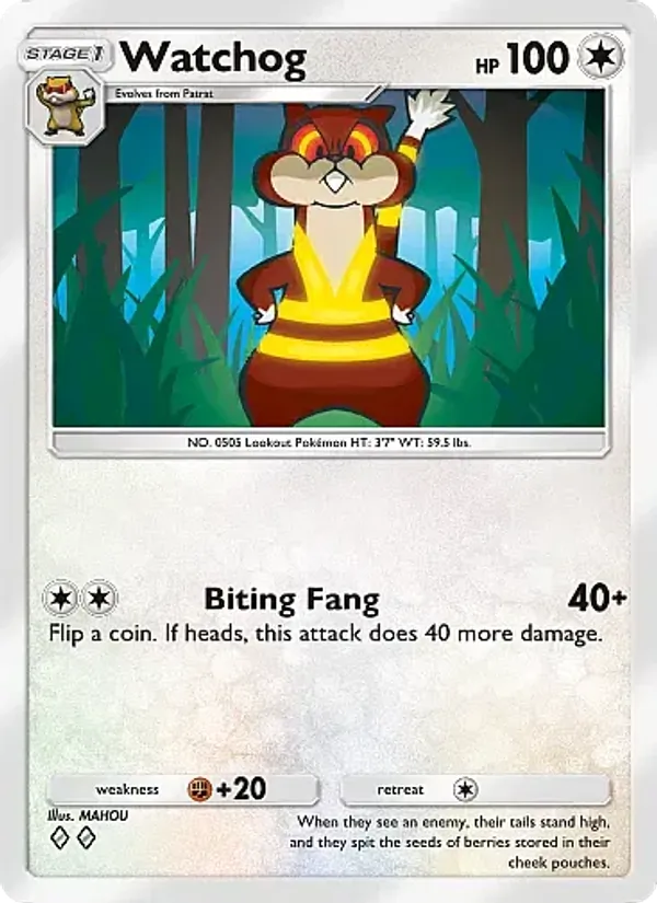 Watchog - Mega Rising Pokemon Card