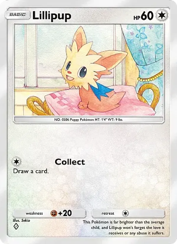 Lillipup - Mega Rising Pokemon Card