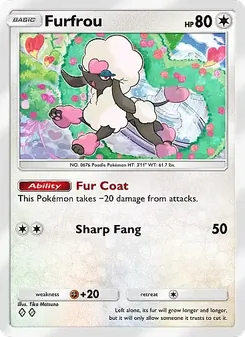 Furfrou - Mega Rising