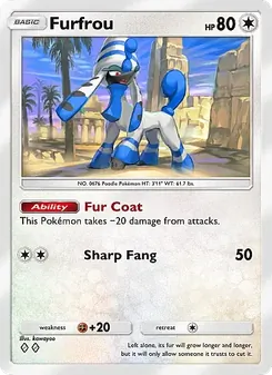 Furfrou - Mega Rising