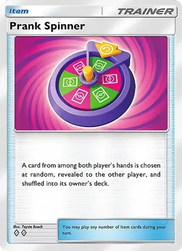 Prank Spinner - Mega Rising Pokemon Card