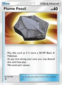 Plume Fossil - Mega Rising
