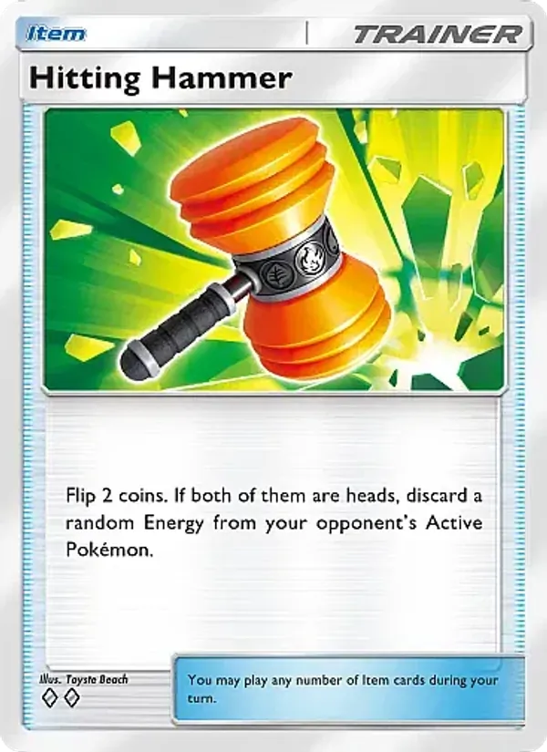 Hitting Hammer - Mega Rising Pokemon Card