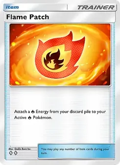 Flame Patch - Mega Rising