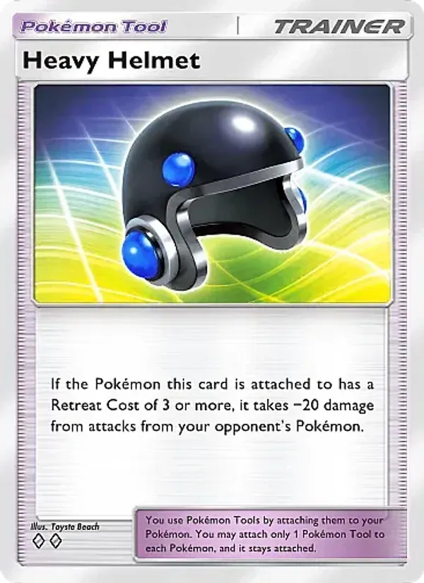 Heavy Helmet - Mega Rising Pokemon Card