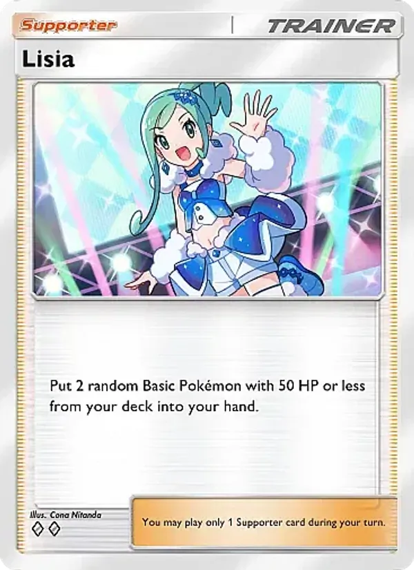 Lisia - Mega Rising Pokemon Card
