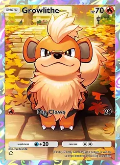 Growlithe - Mega Rising