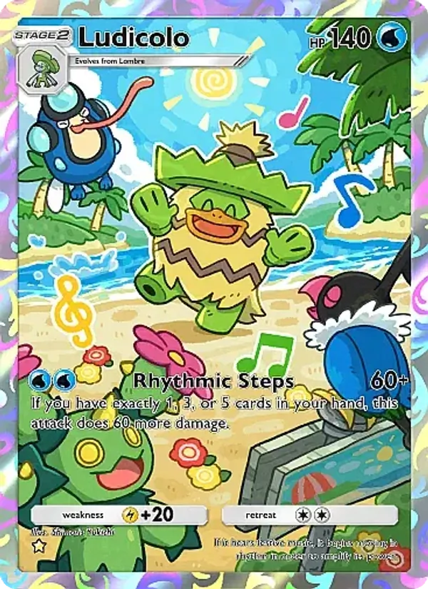 Ludicolo - Mega Rising Pokemon Card